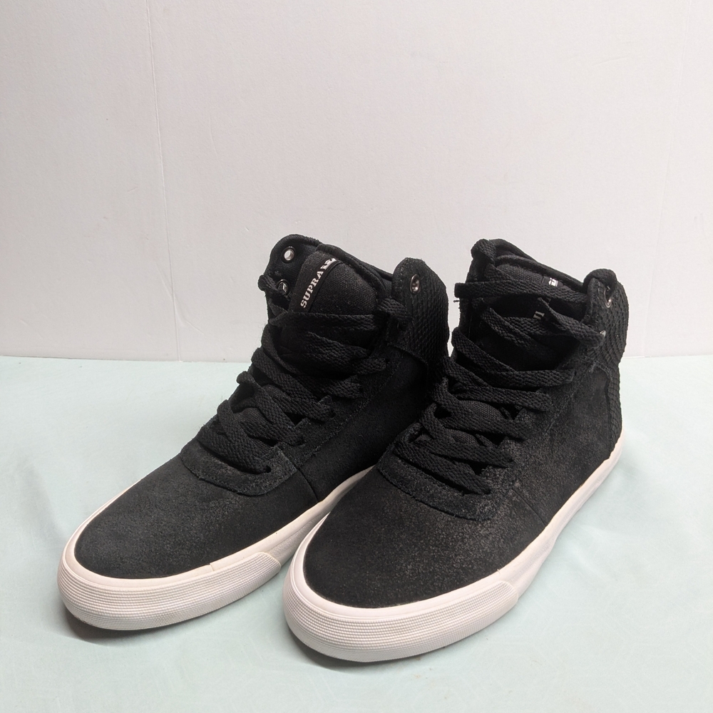 Supra Black High-Top Sneakers